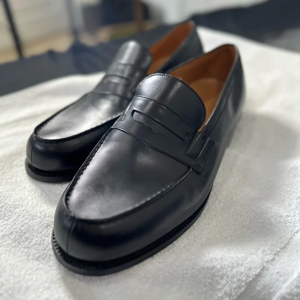 JM Weston Men’s Dress Shoes - Picture 1 of 8